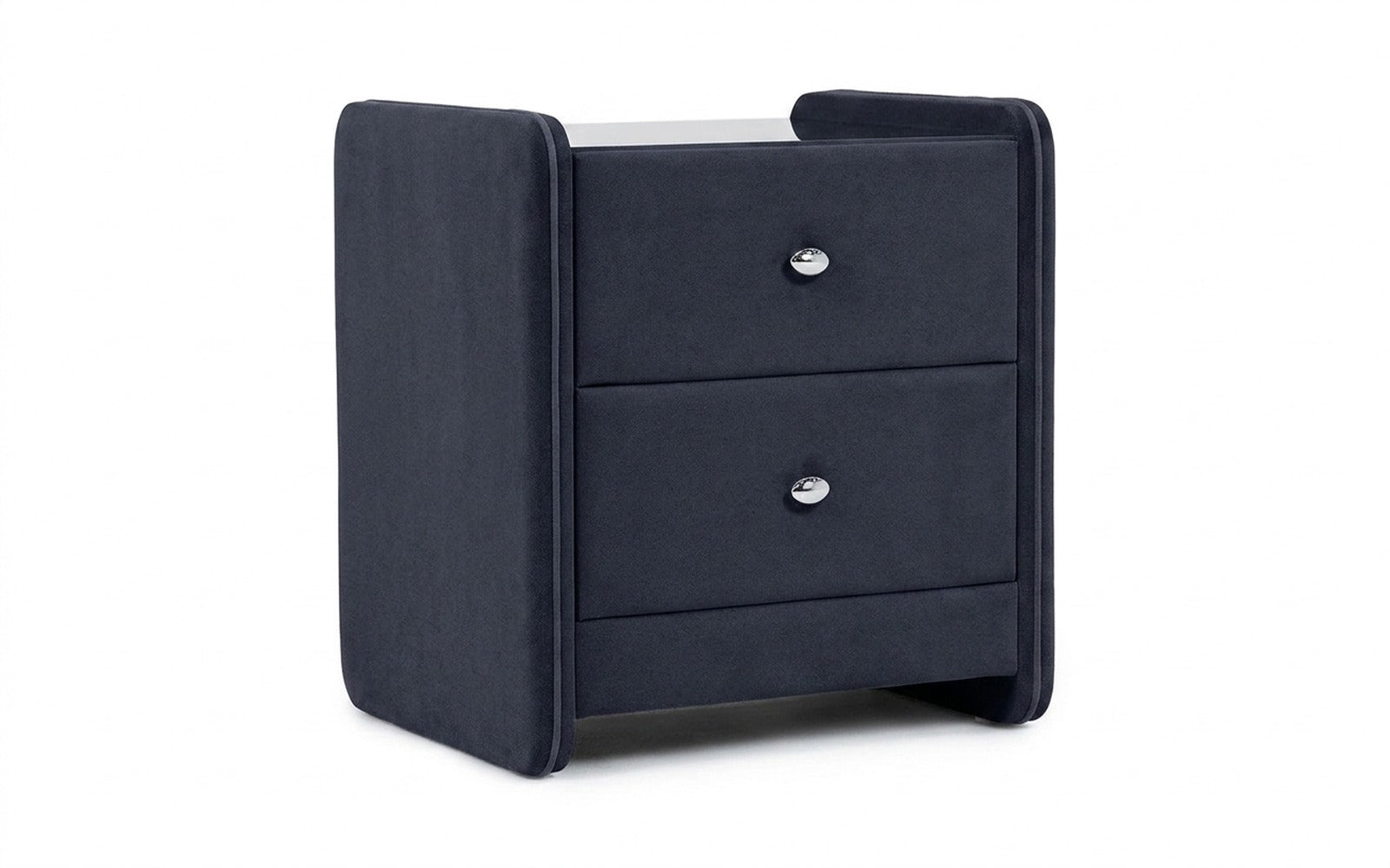 Classic 2 nightstand in Casanova Scandy fabric, product photo on white background
