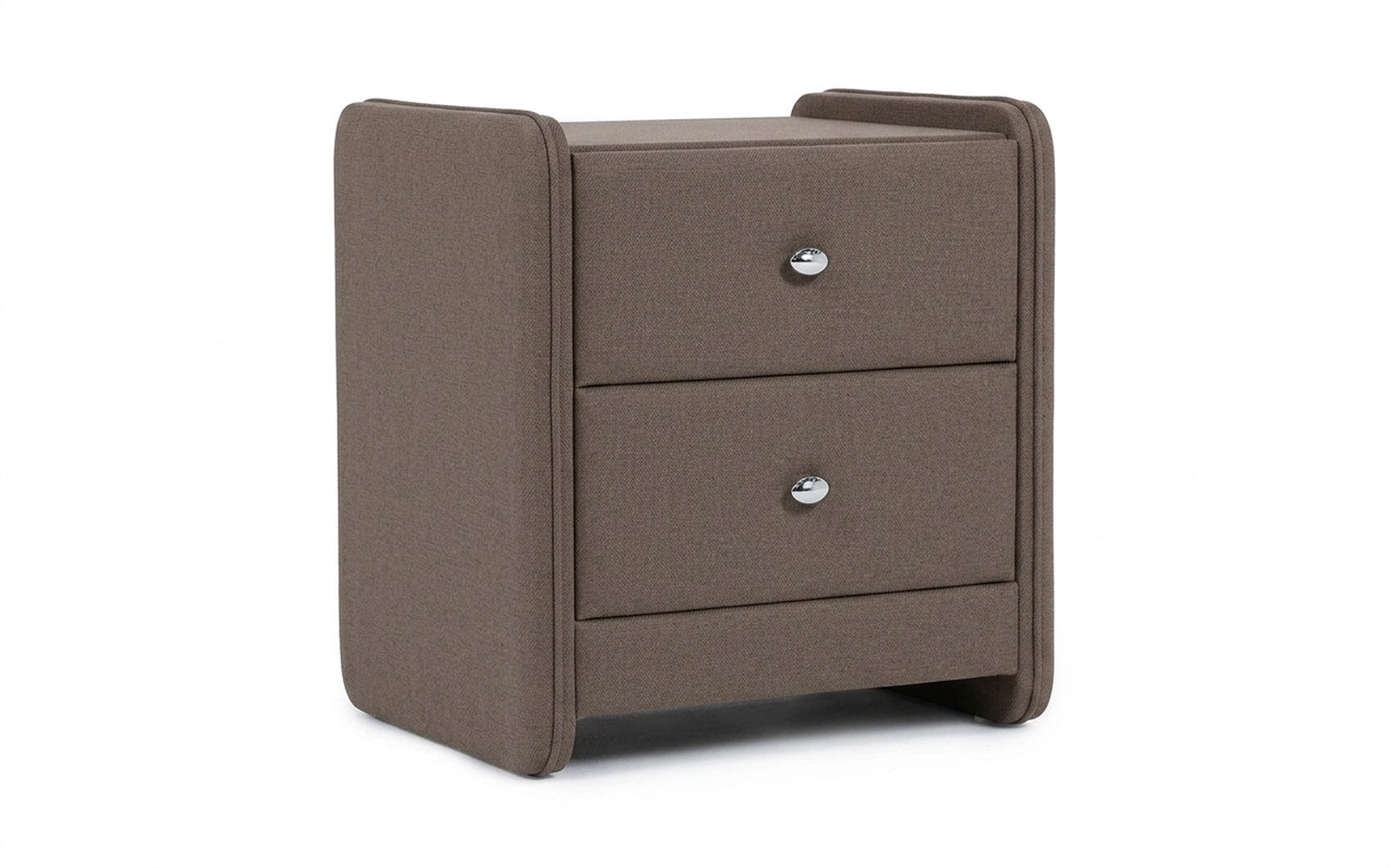 Classic 2 nightstand in Dumont 08 fabric, product photo on white background