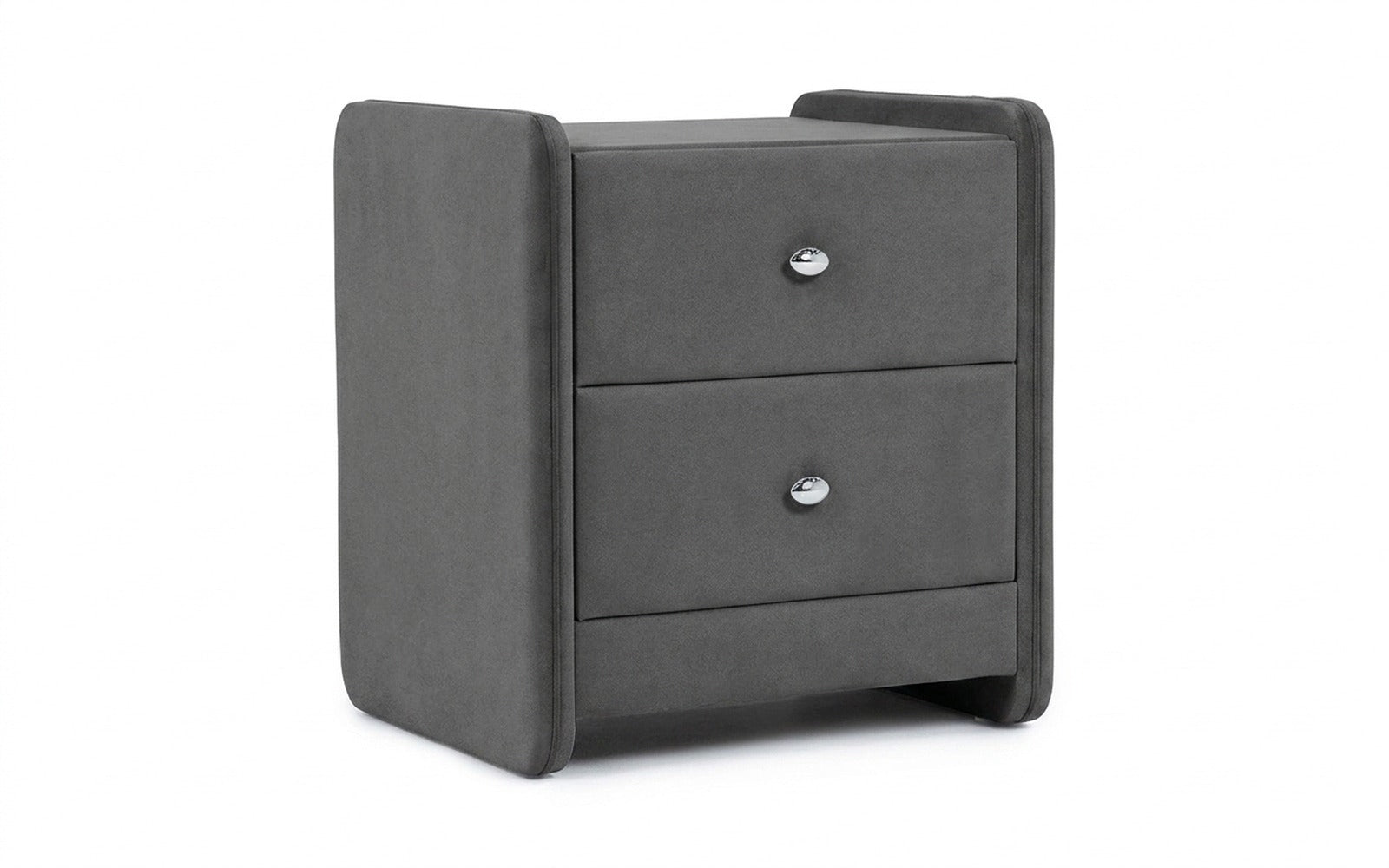 Classic 2 nightstand in Dumont 26 fabric, product photo on white background