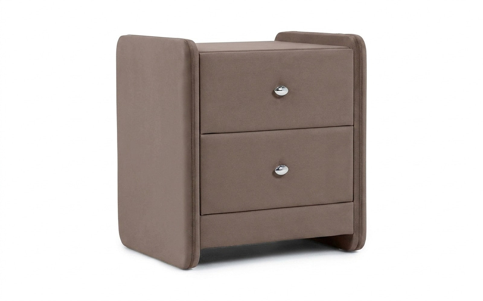 Classic 2 nightstand in Dumont 31 fabric, product photo on white background
