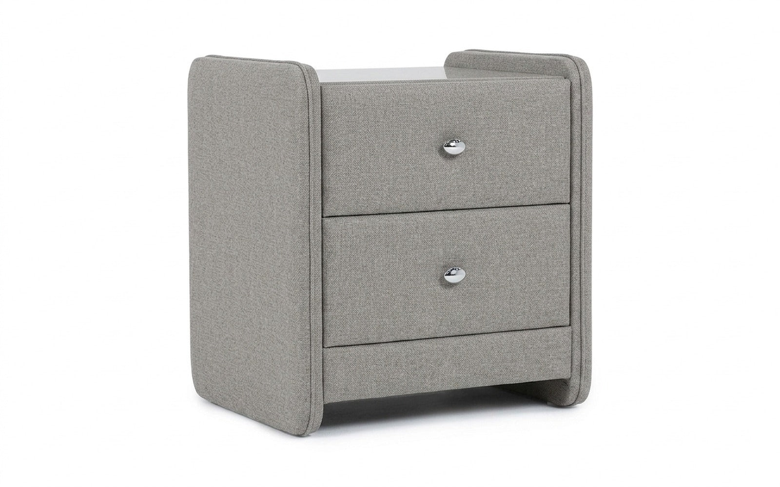 Classic 2 nightstand in Forte 16 fabric, product photo on white background