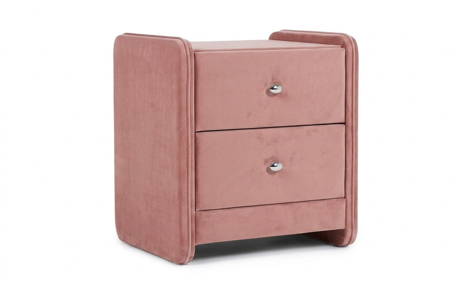 Classic 2 nightstand in Royal I Sorbet fabric, product photo on white background