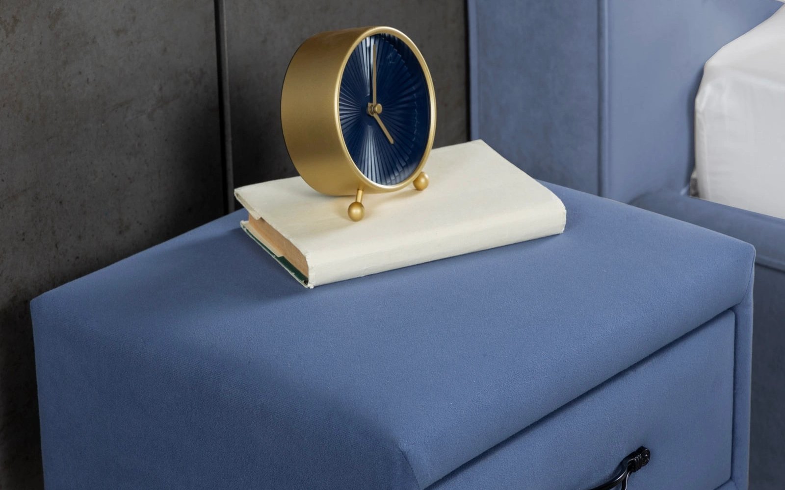 Fresca nightstand in a bedroom interior, view 2