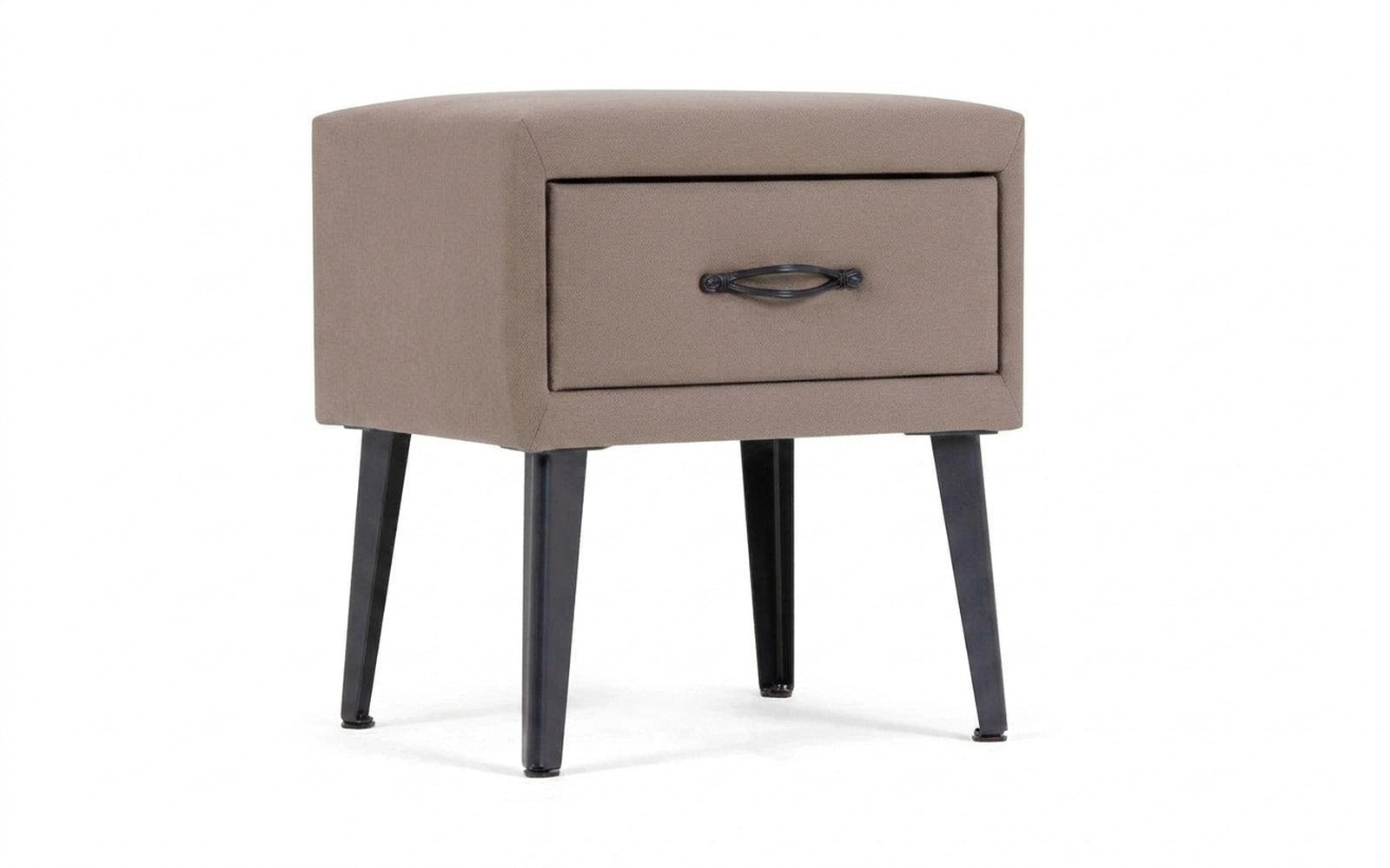 Fresca nightstand in Balance 290 fabric, product photo on white background