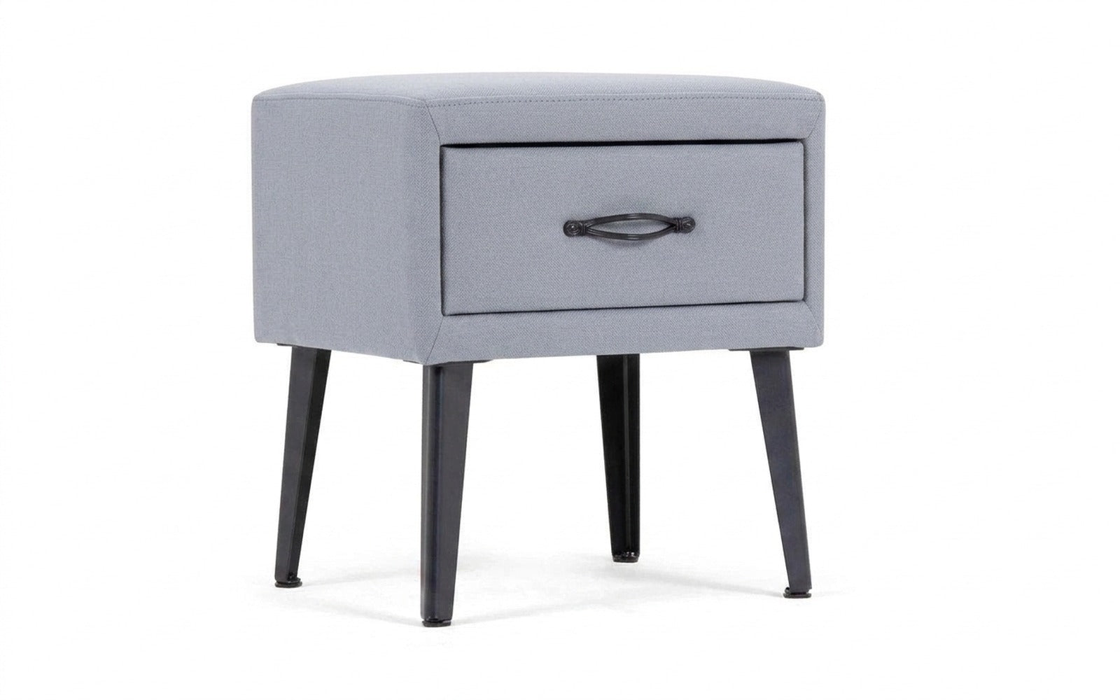 Fresca nightstand in Balance 900 fabric, product photo on white background