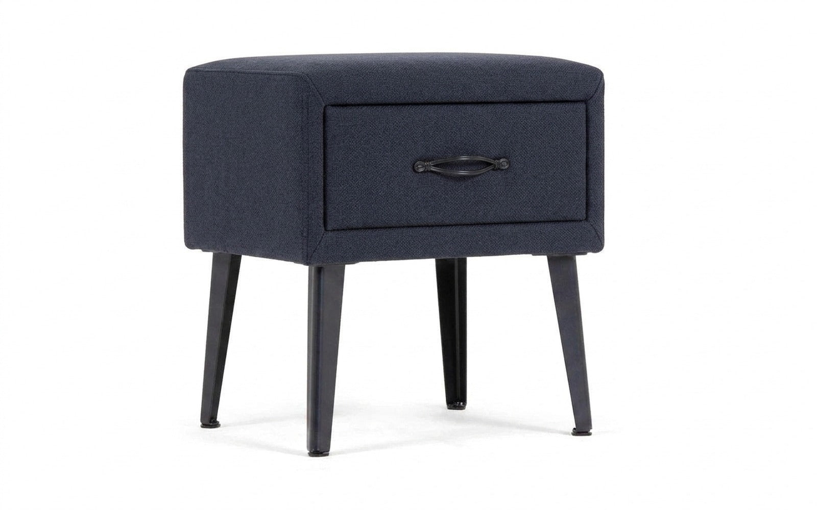 Fresca nightstand in Casanova Scandy fabric, product photo on white background