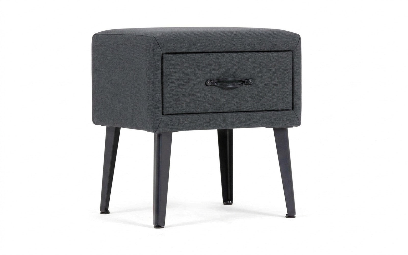 Fresca nightstand in Forte 13 fabric, product photo on white background