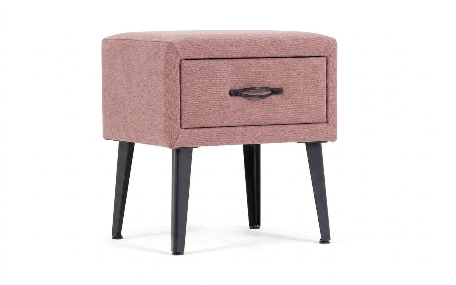 Fresca nightstand in Royal I Sorbet fabric, product photo on white background