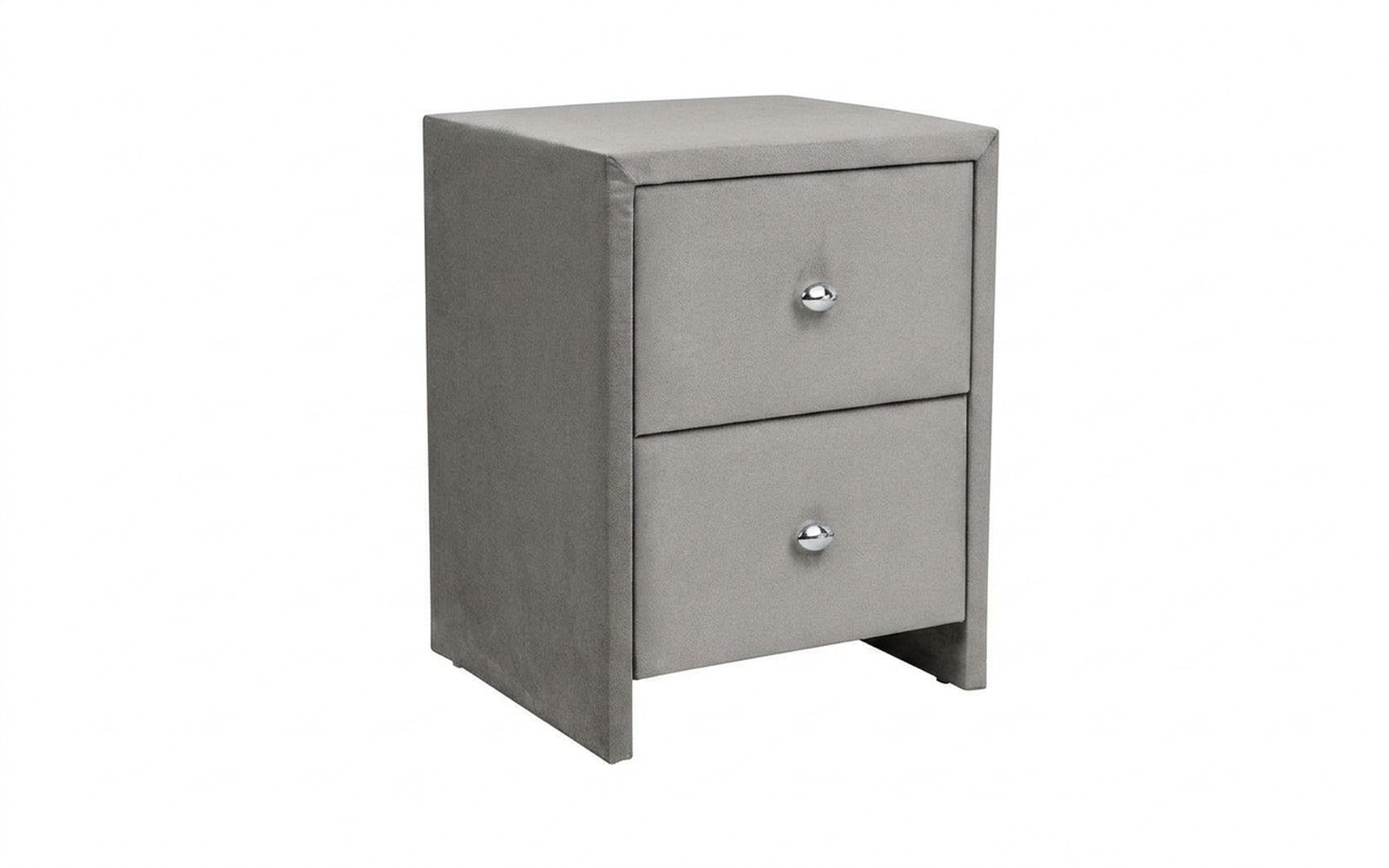 Hanna nightstand in Dumont 24 fabric, product photo on white background