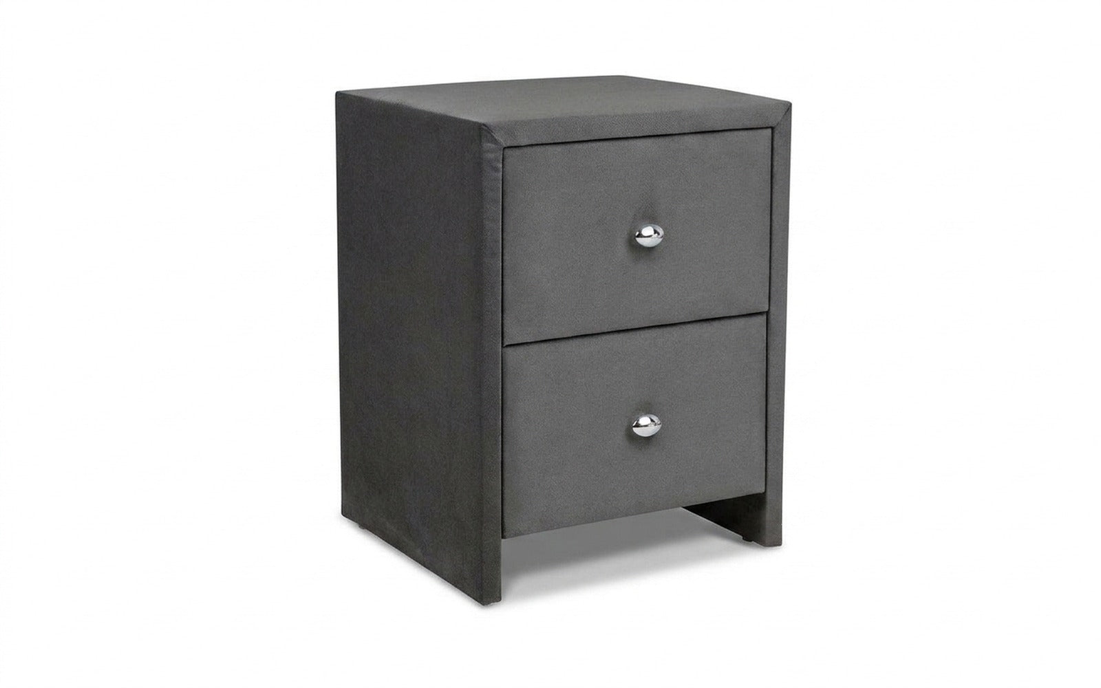 Hanna nightstand in Dumont 26 fabric, product photo on white background