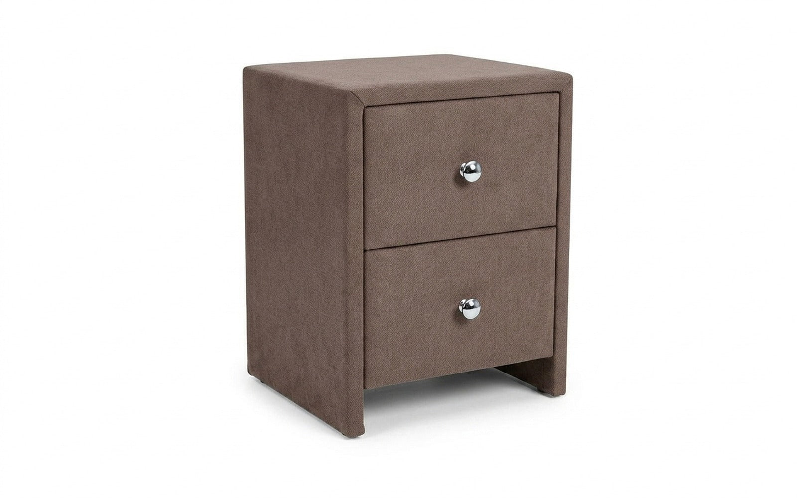 Hanna nightstand in Dumont 31 fabric, product photo on white background