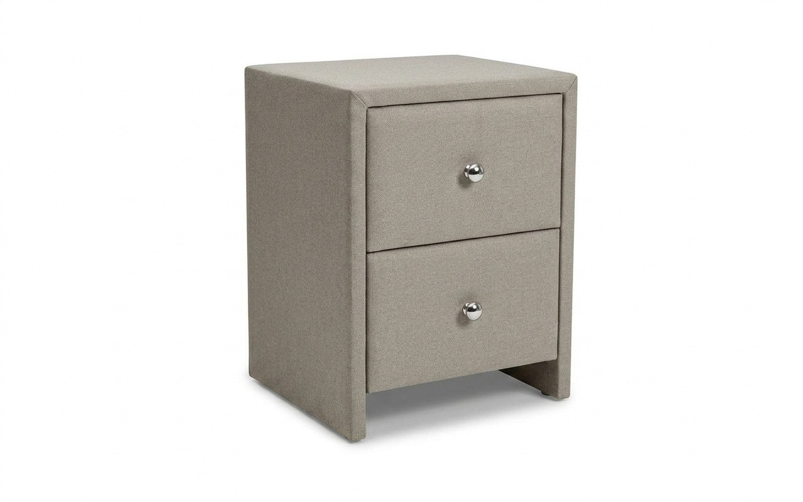 Hanna nightstand in Forte 03 fabric, product photo on white background