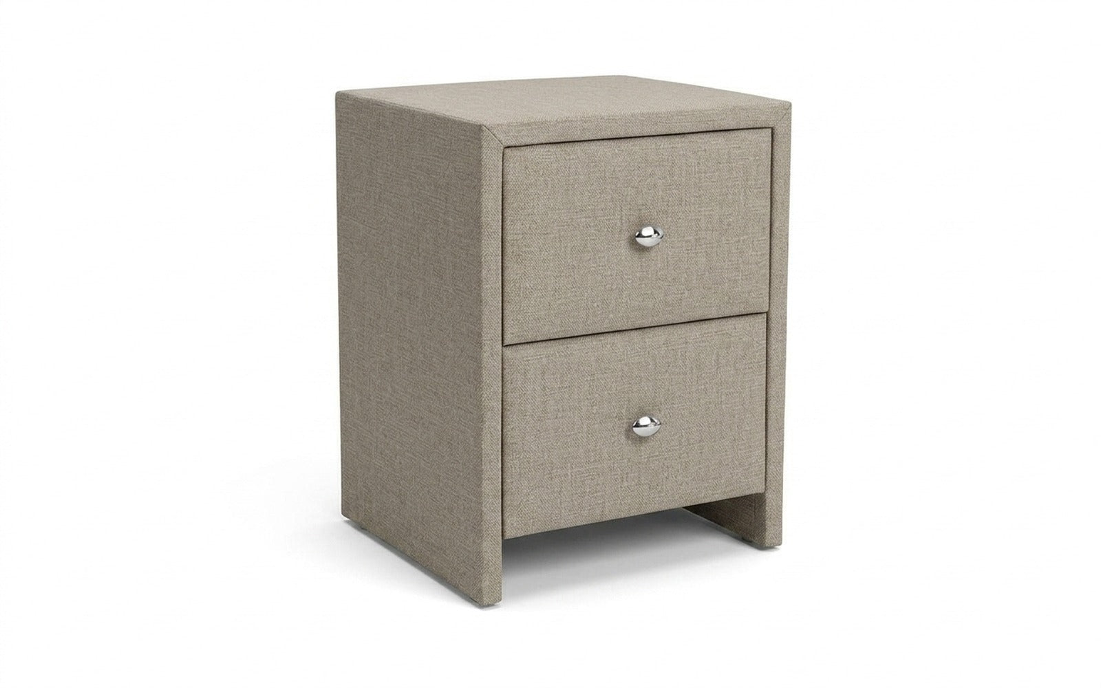 Hanna nightstand in Forte 17 fabric, product photo on white background