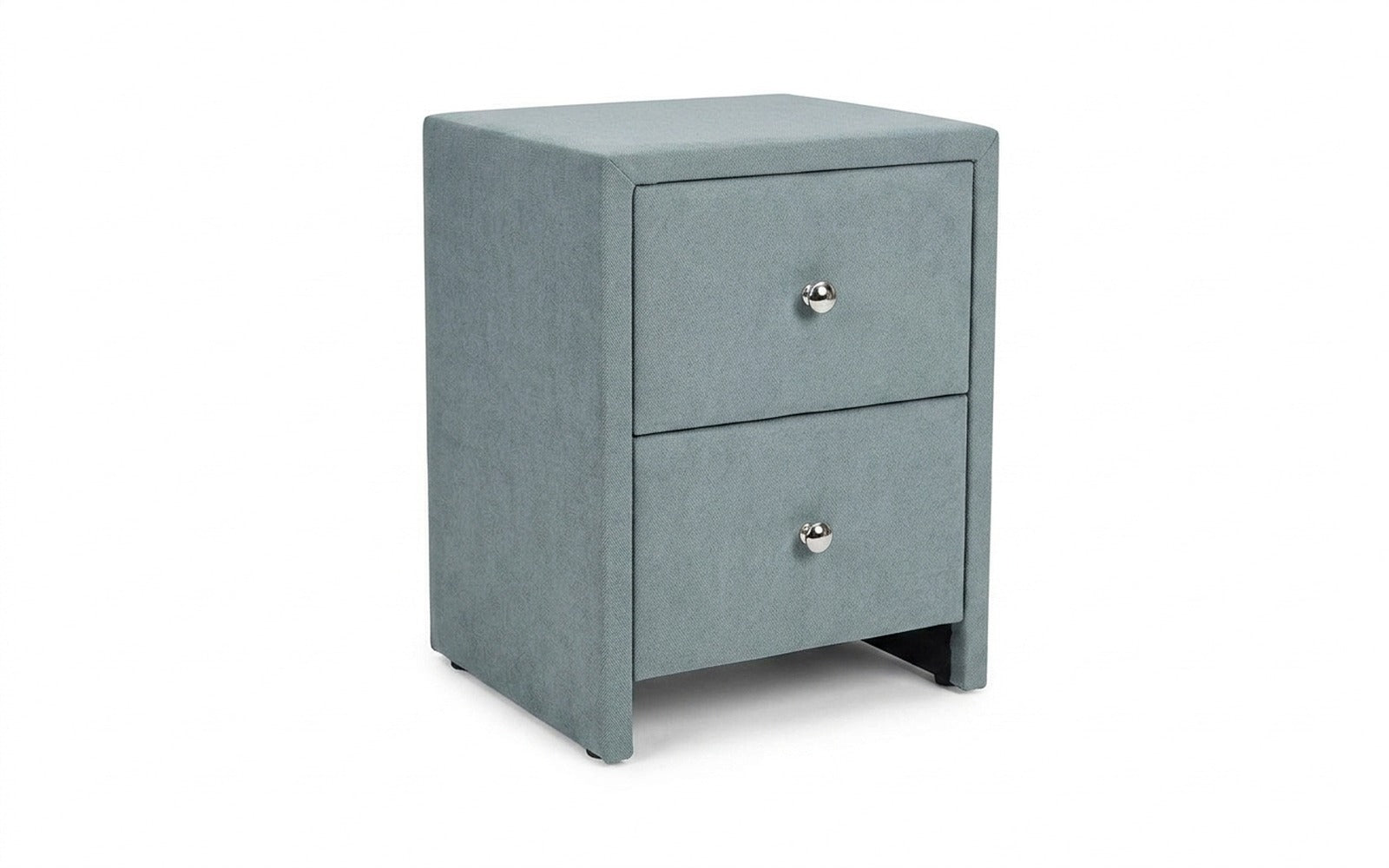 Hanna nightstand in Royal I Capri fabric, product photo on white background