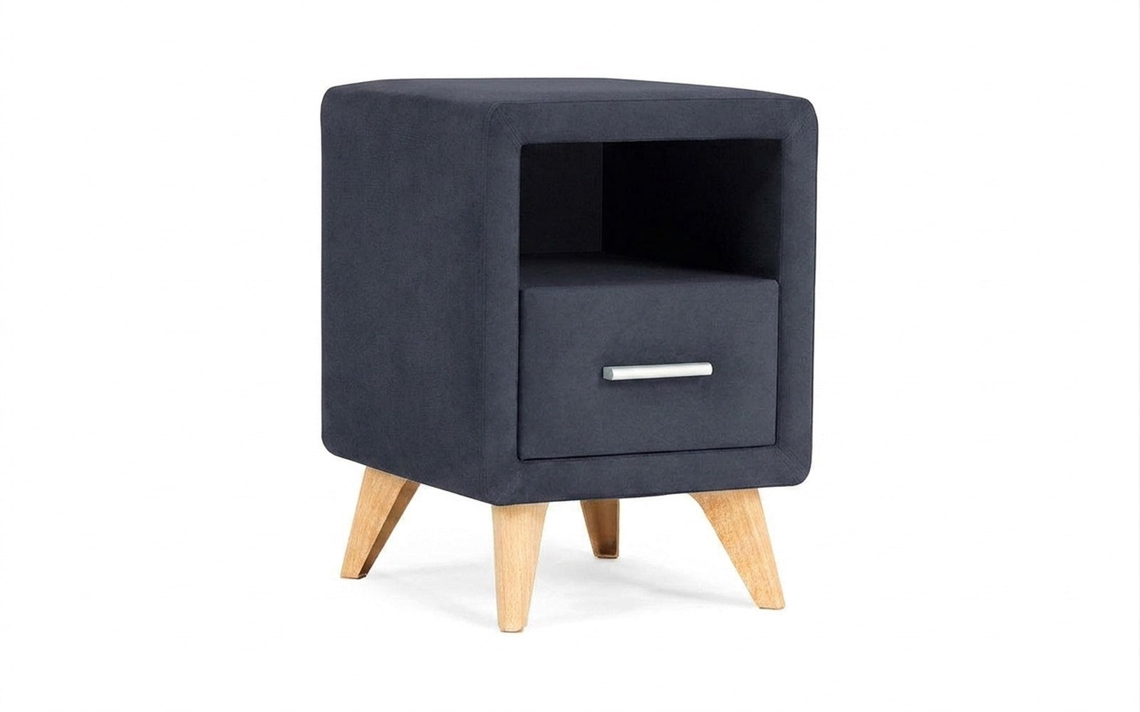 Leda nightstand in Casanova Scandy fabric, product photo on white background