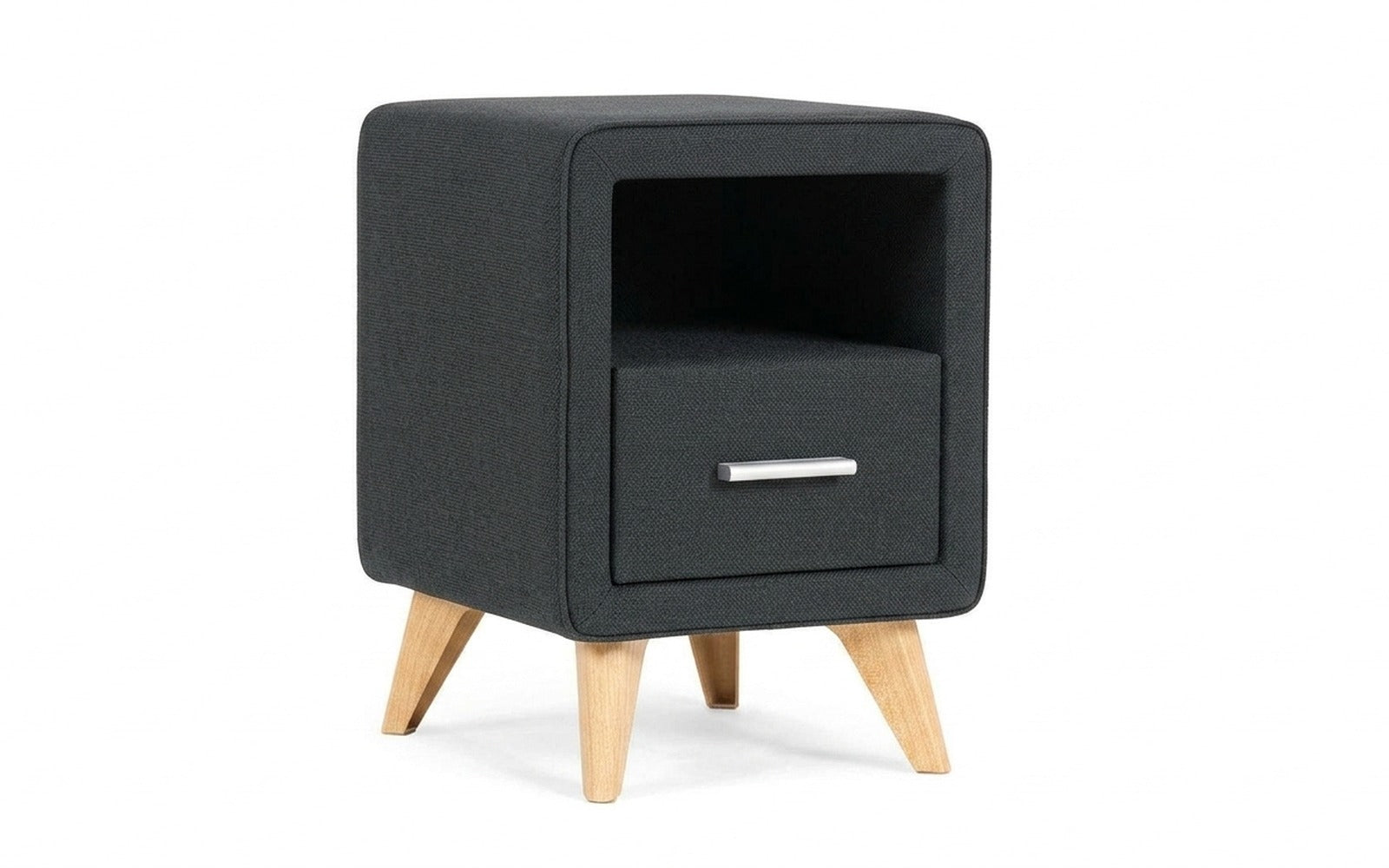 Leda nightstand in Forte 13 fabric, product photo on white background