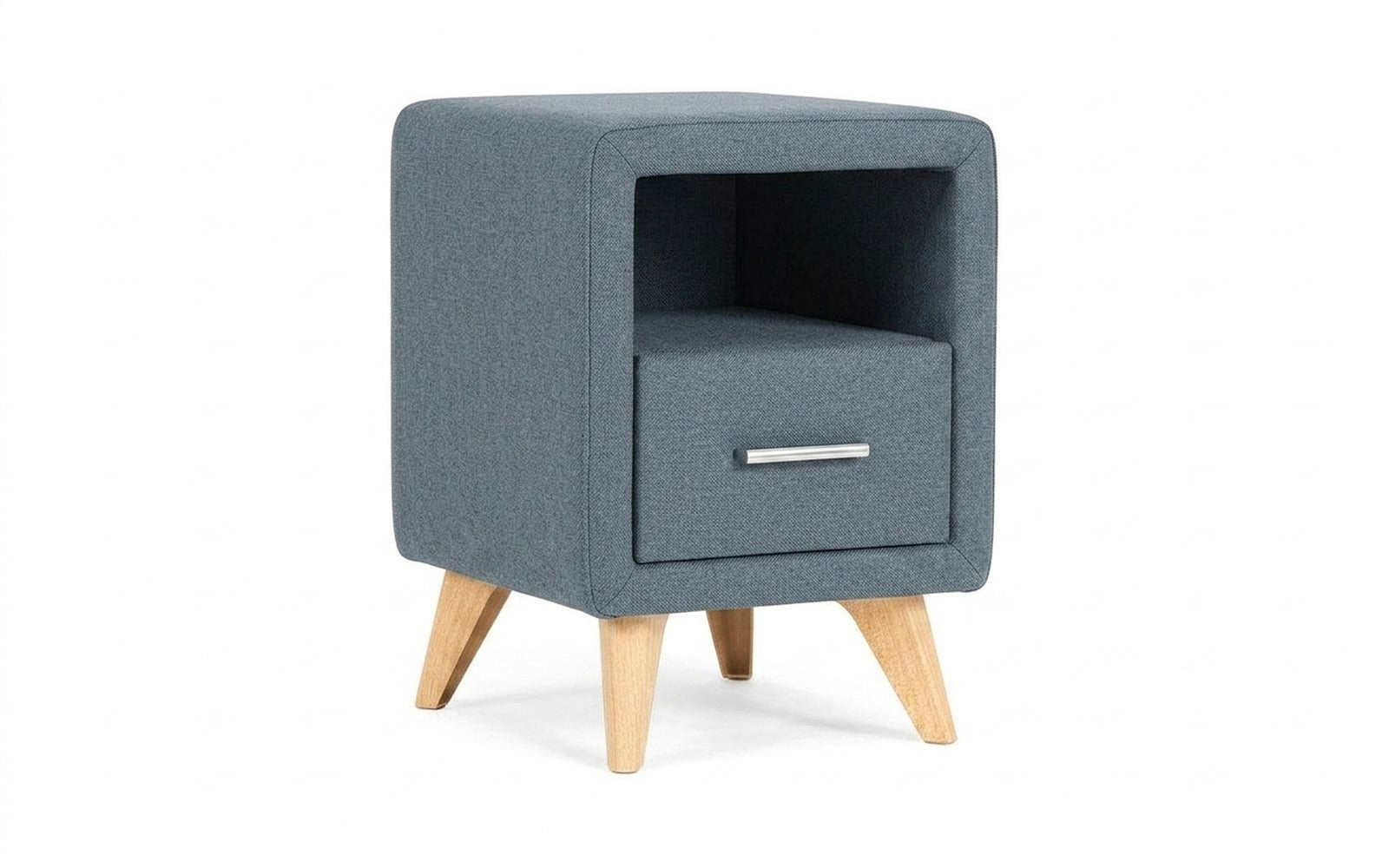 Leda nightstand in Forte 14 fabric, product photo on white background
