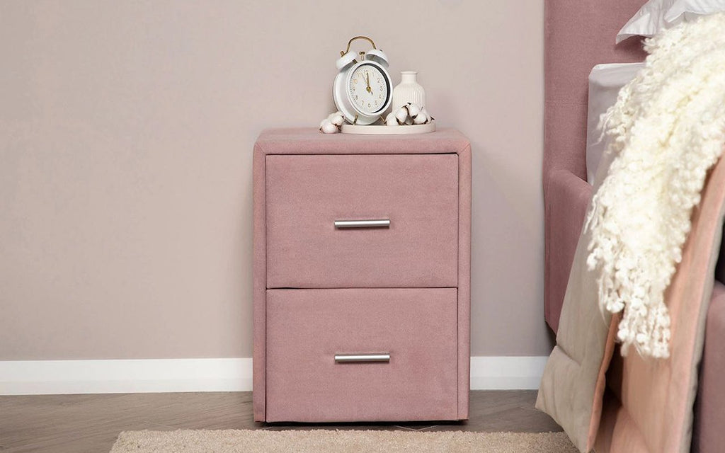 Magda nightstand in a bedroom interior, view 2