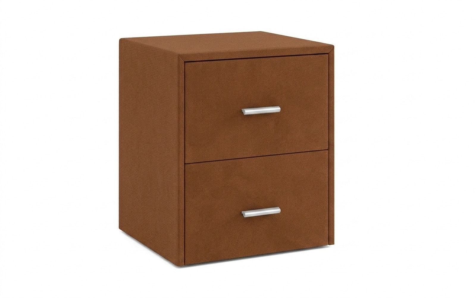 Magda nightstand in Casanova Desert fabric, product photo on white background