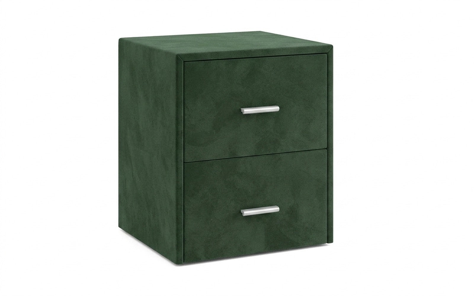 Magda nightstand in Casanova Grass fabric, product photo on white background