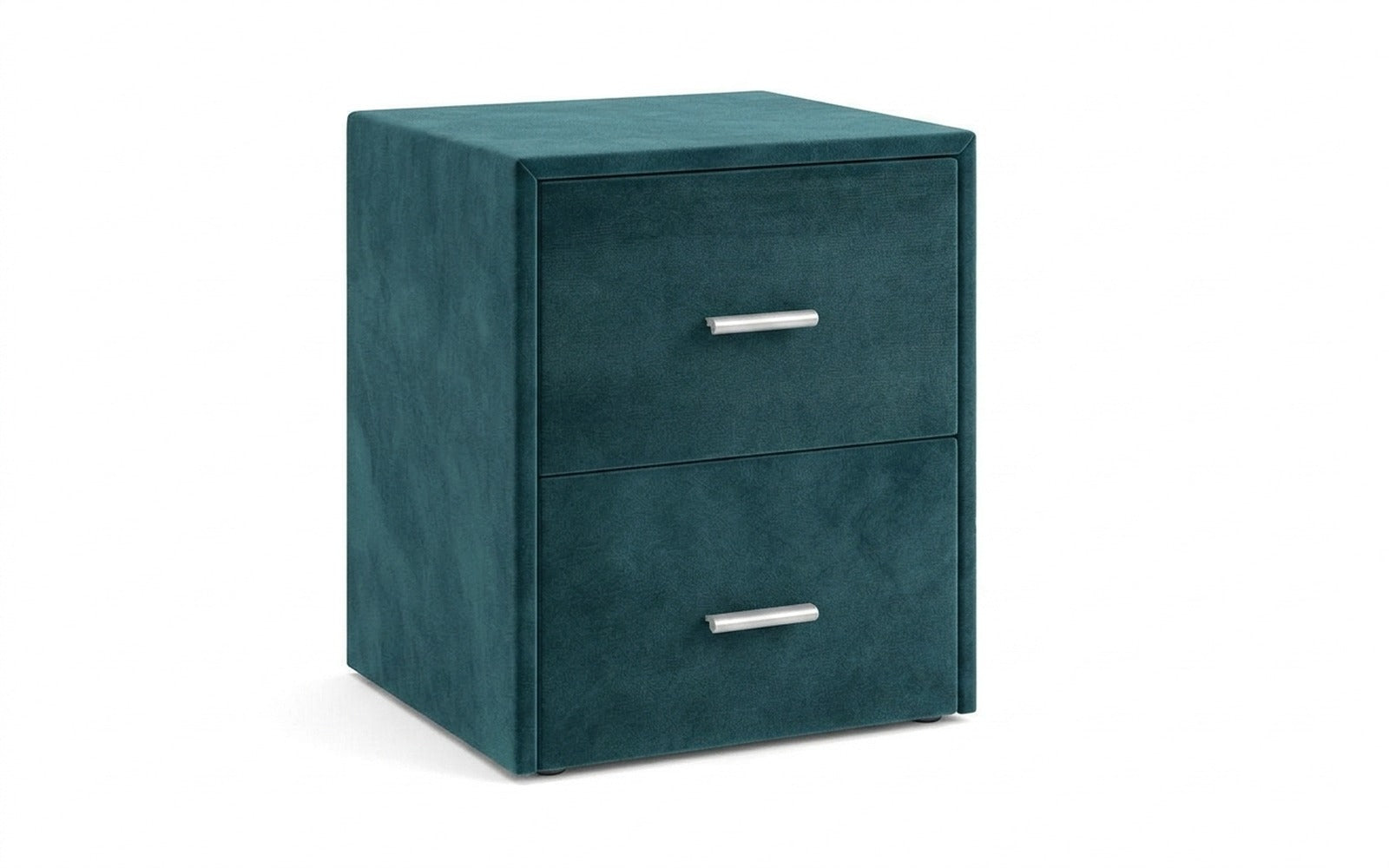Magda nightstand in Casanova Seawave fabric, product photo on white background
