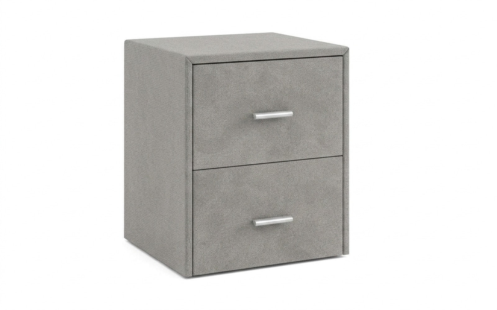 Magda nightstand in Dumont 24 fabric, product photo on white background
