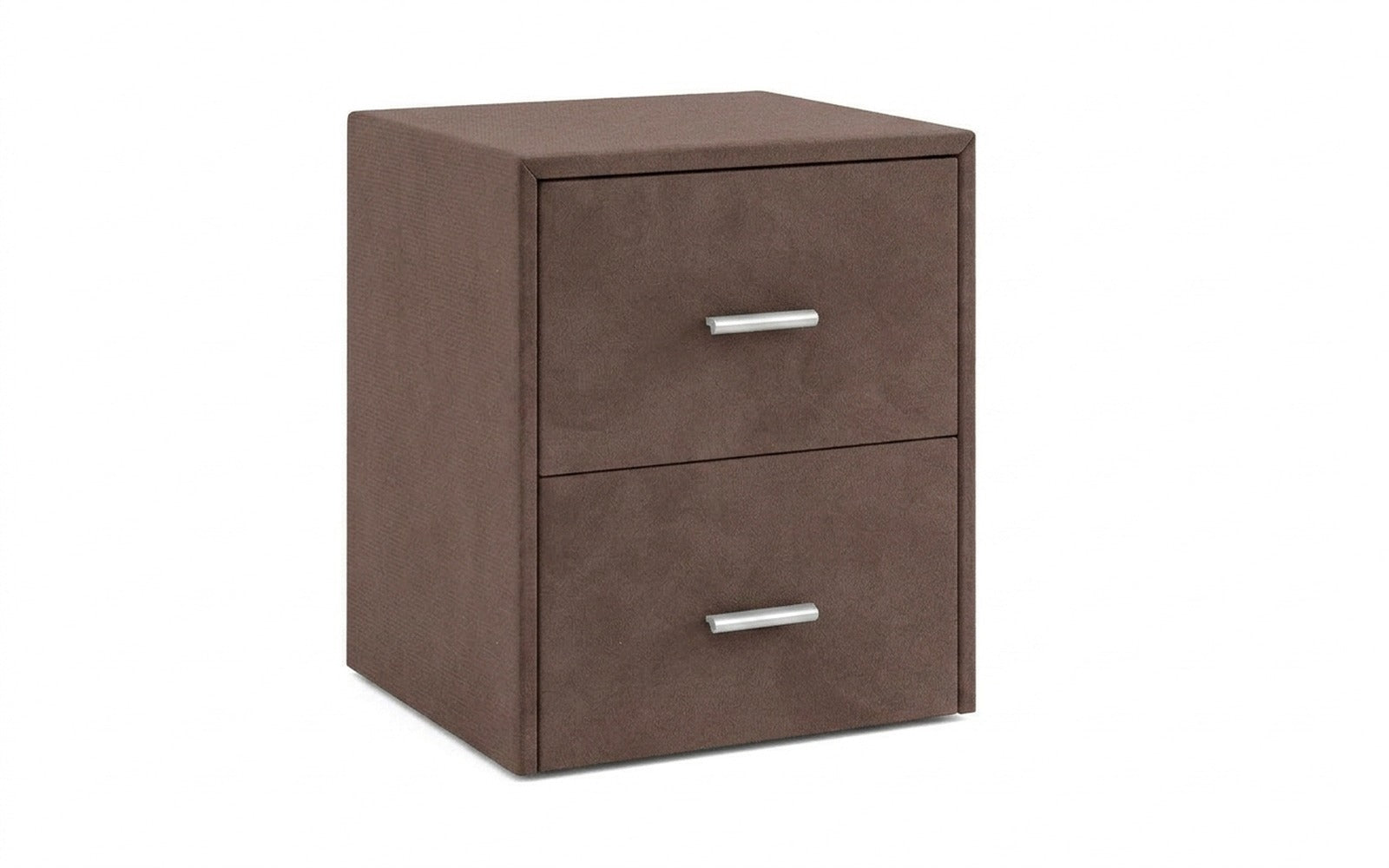 Magda nightstand in Dumont 31 fabric, product photo on white background