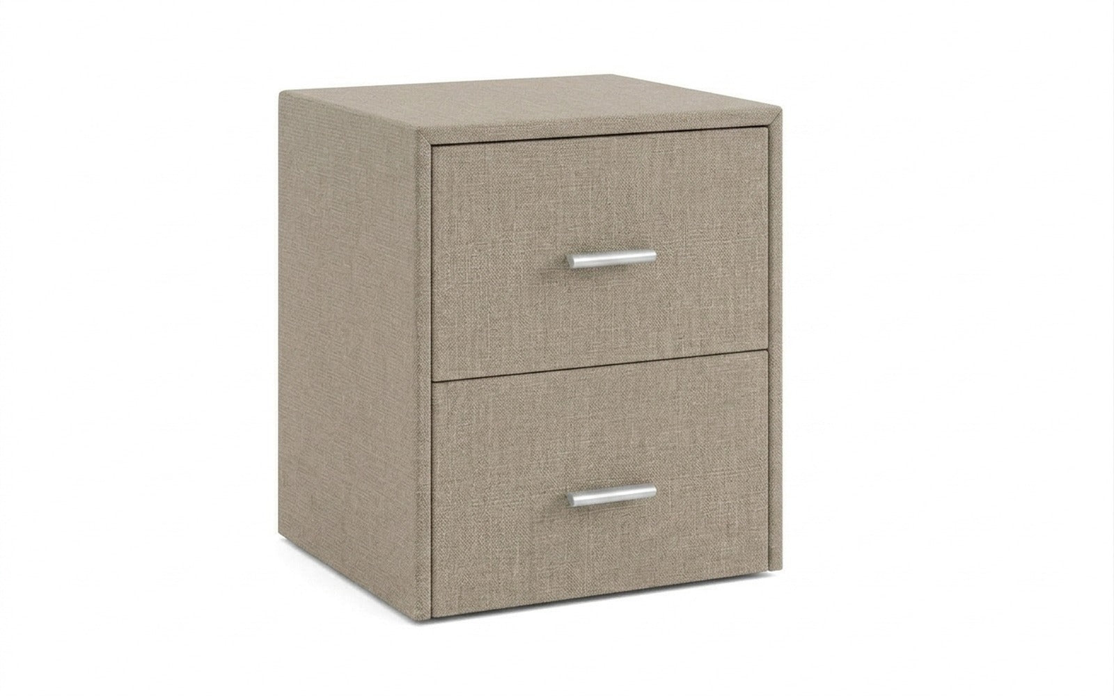 Magda nightstand in Forte 17 fabric, product photo on white background