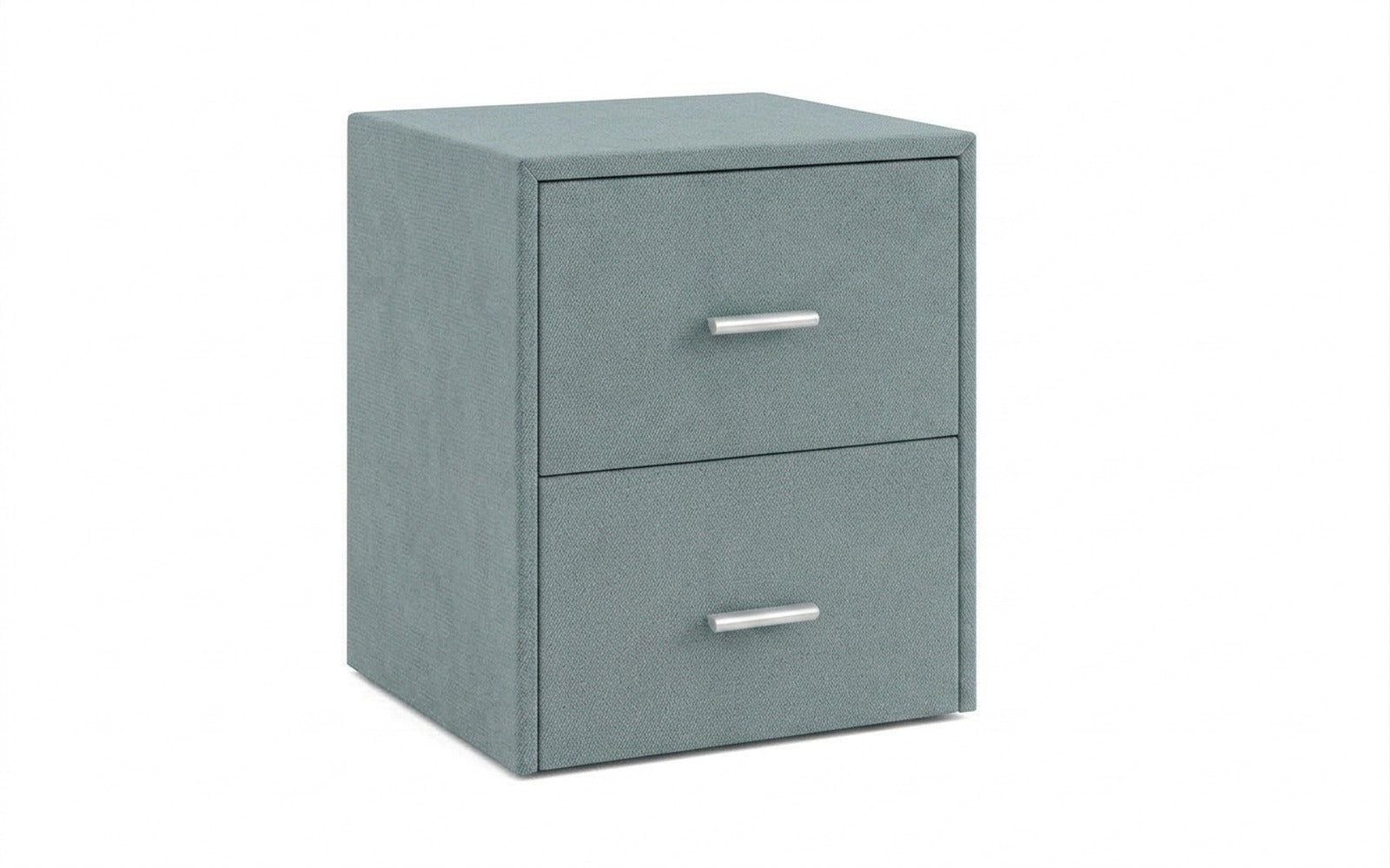 Magda nightstand in Royal I Capri fabric, product photo on white background