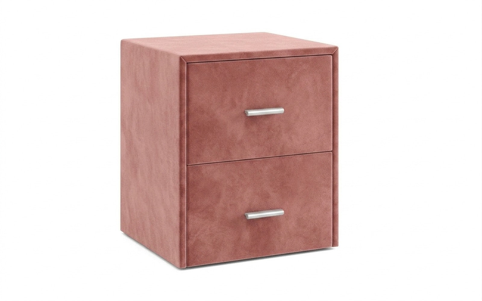 Magda nightstand in Royal I Sorbet fabric, product photo on white background