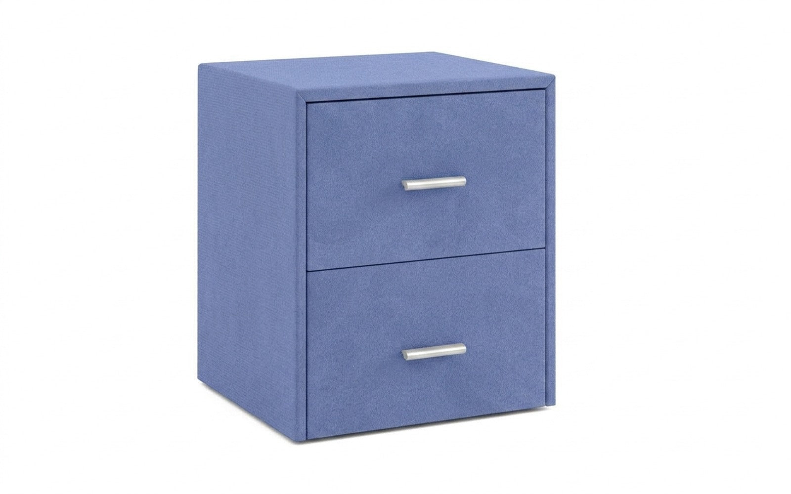 Magda nightstand in Velutto 48 fabric, product photo on white background