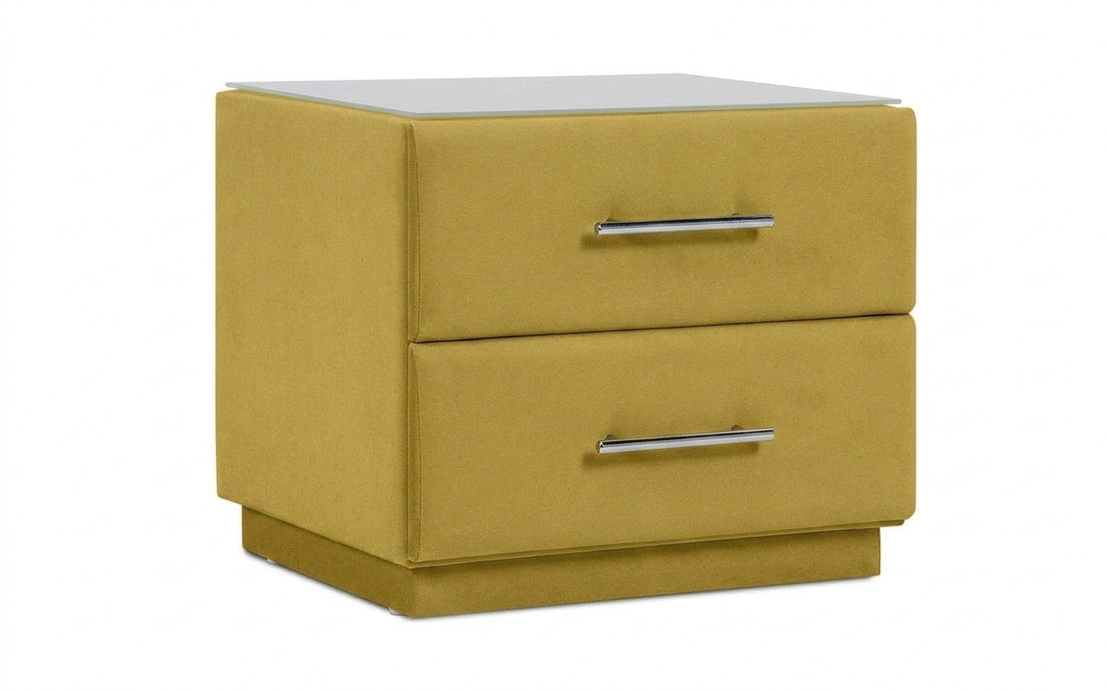 Marco nightstand in Aura 05 fabric, product photo on white background
