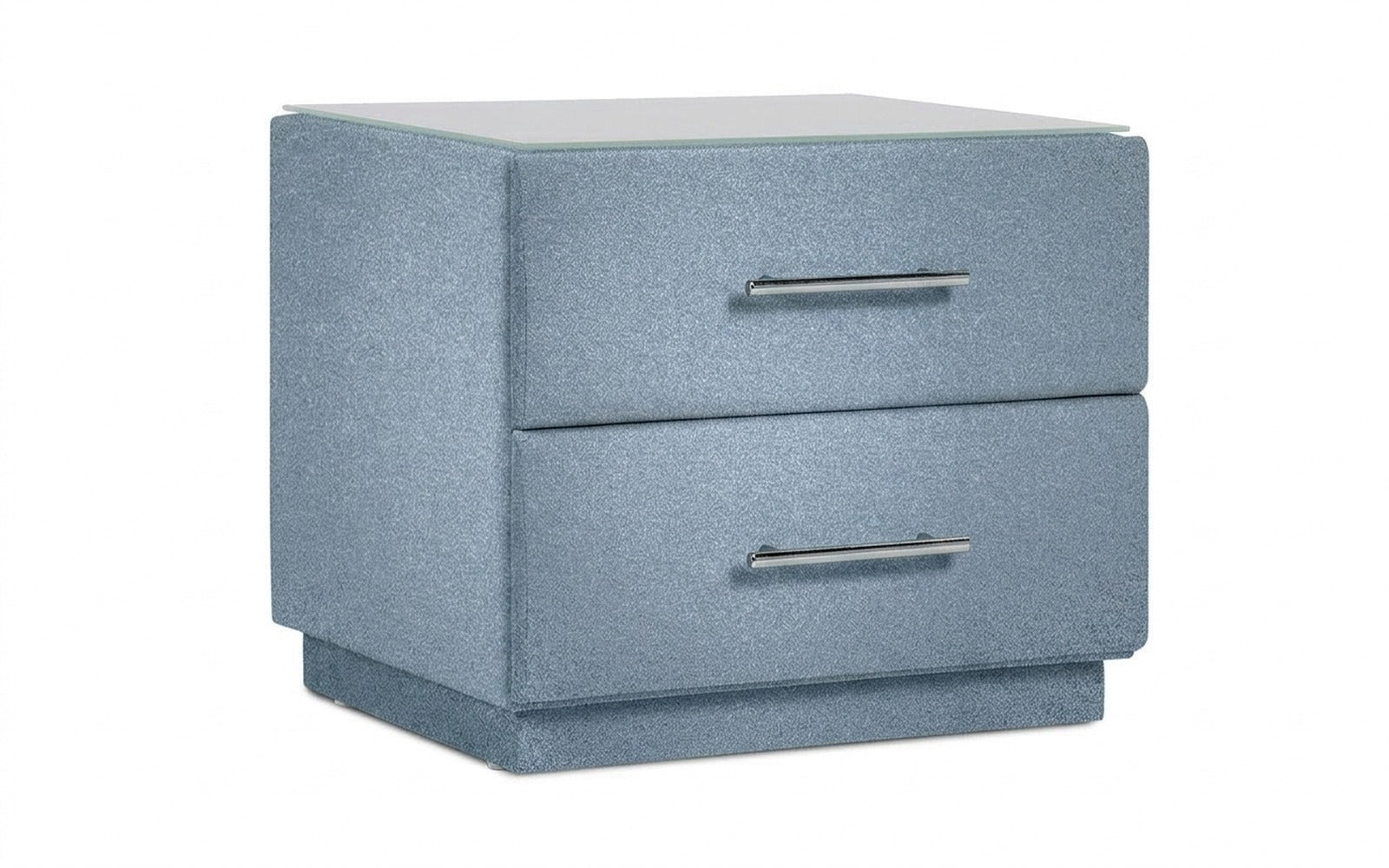 Marco nightstand in Aura 11 fabric, product photo on white background
