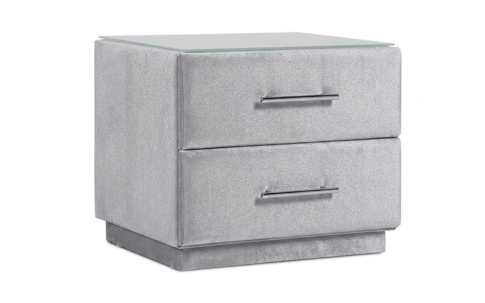 Marco nightstand in Aura 12 fabric, product photo on white background