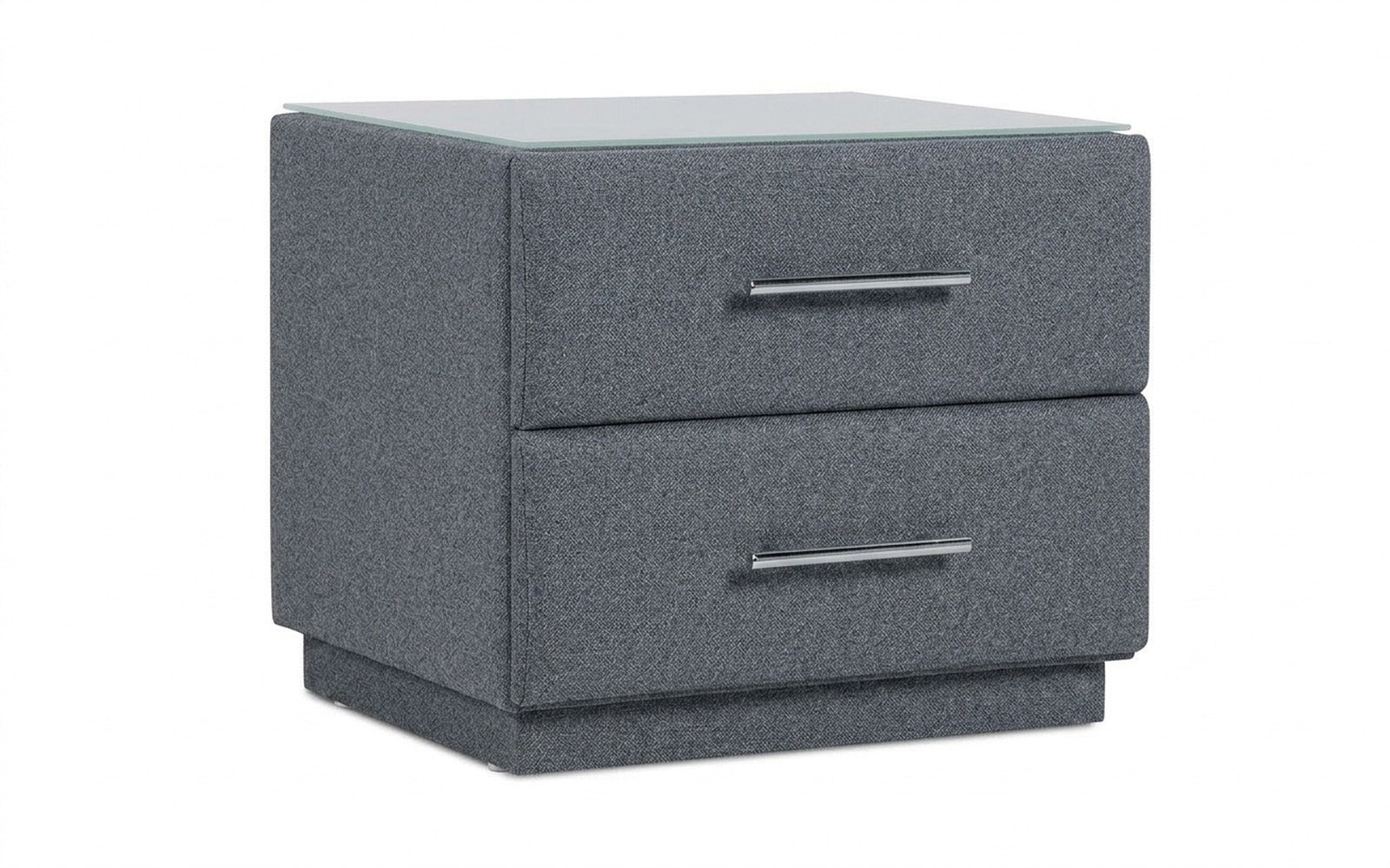 Marco nightstand in Aura 15 fabric, product photo on white background
