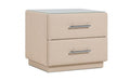Marco nightstand in Balance 130 fabric, product photo on white background