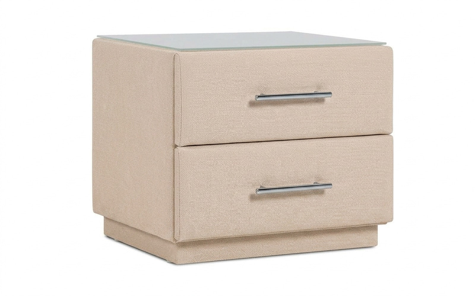 Marco nightstand in Balance 130 fabric, product photo on white background