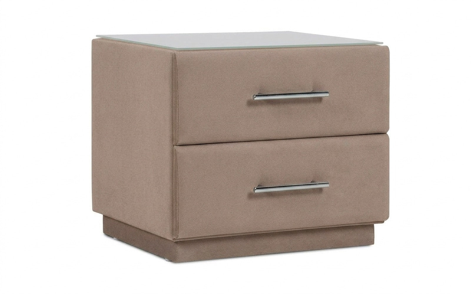 Marco nightstand in Balance 290 fabric, product photo on white background