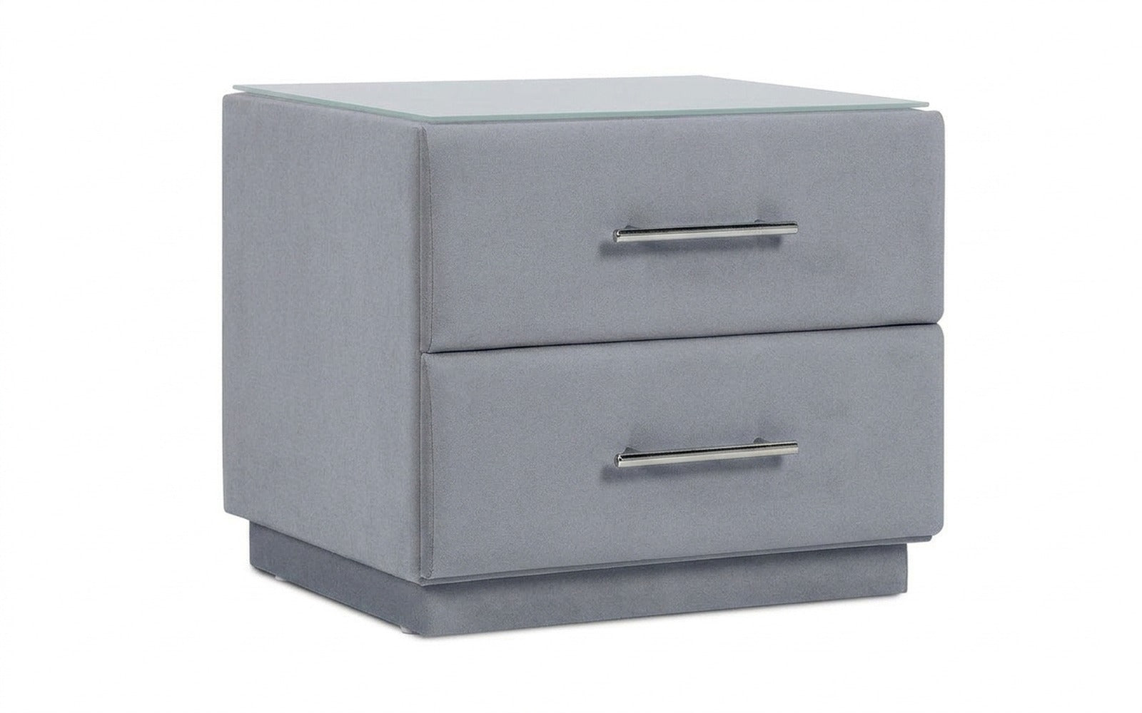 Marco nightstand in Balance 900 fabric, product photo on white background
