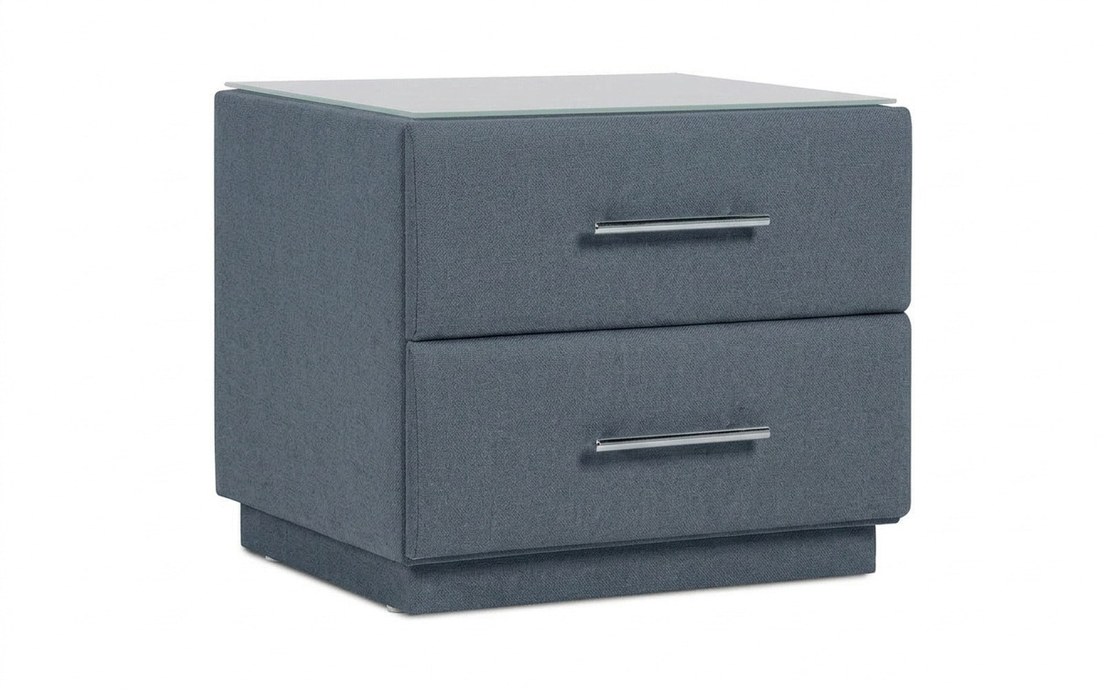 Marco nightstand in Balance 996 fabric, product photo on white background