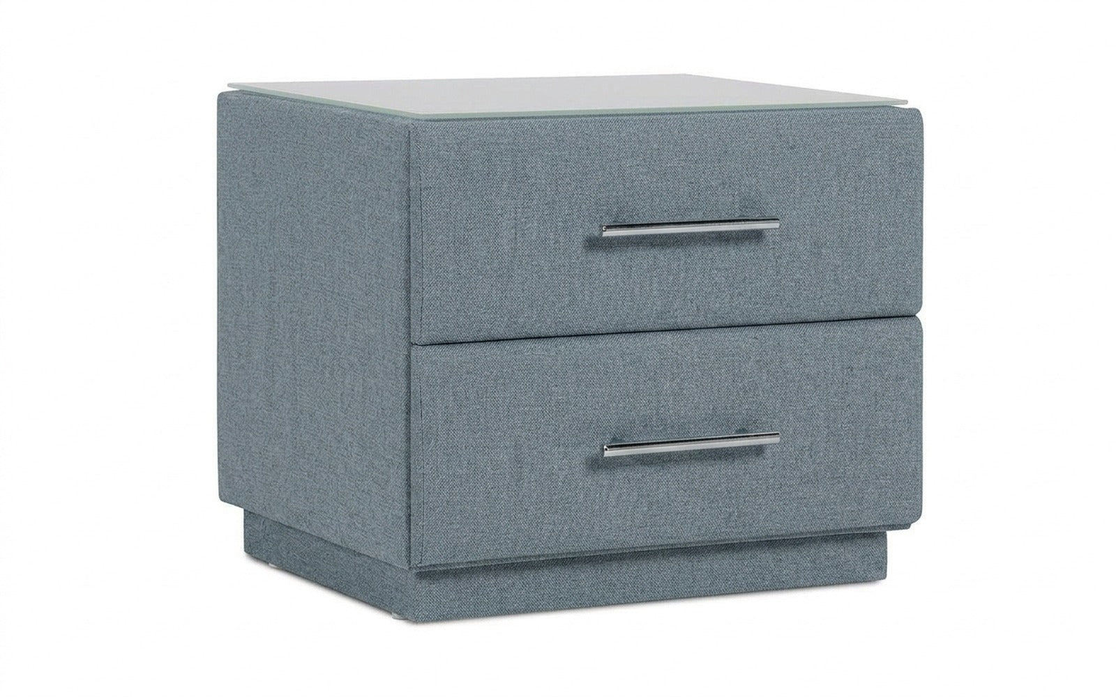 Marco nightstand in Forte 14 fabric, product photo on white background