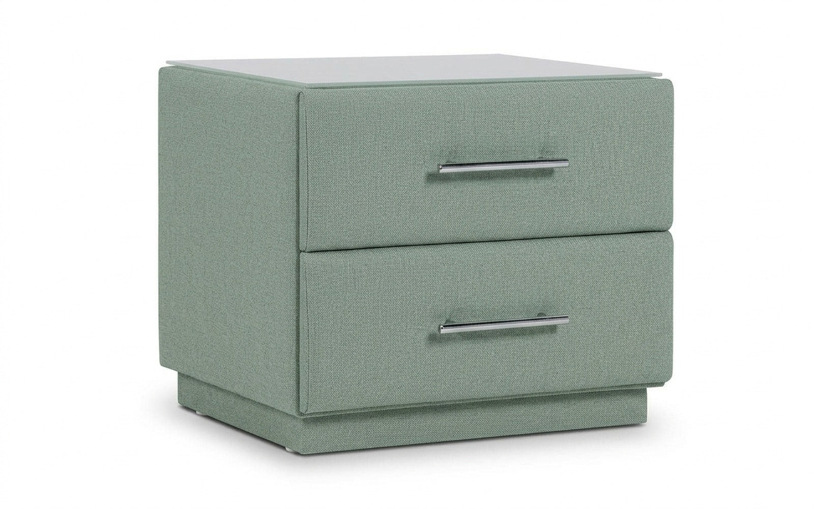 Marco nightstand in Forte 15 fabric, product photo on white background