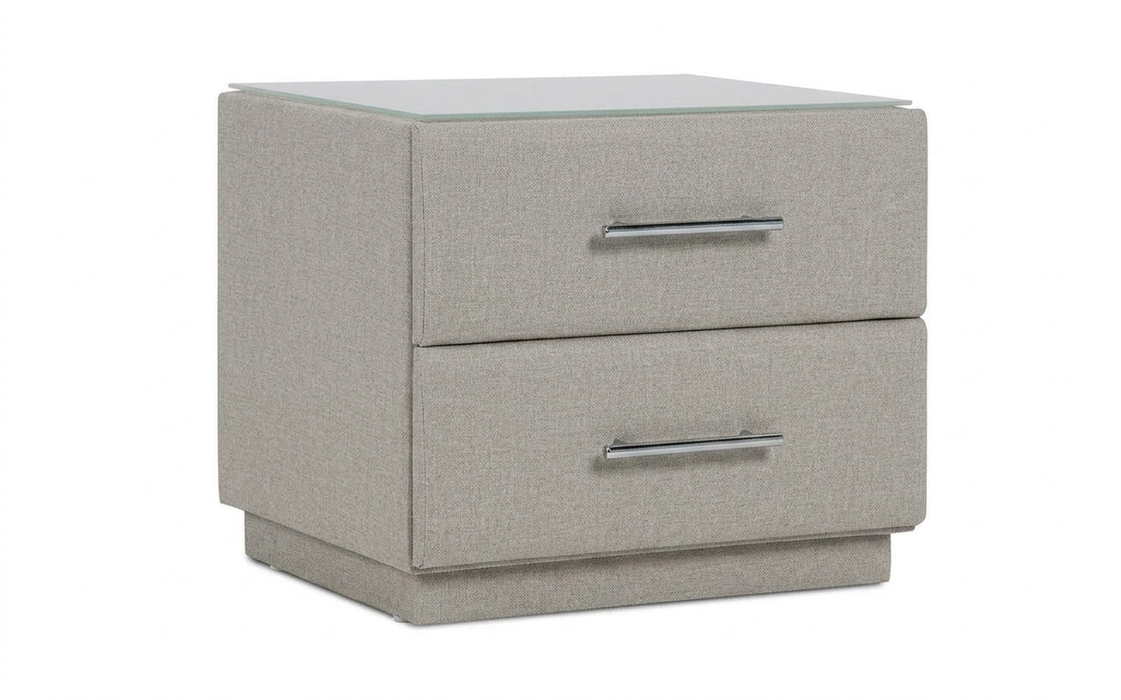 Marco nightstand in Forte 16 fabric, product photo on white background