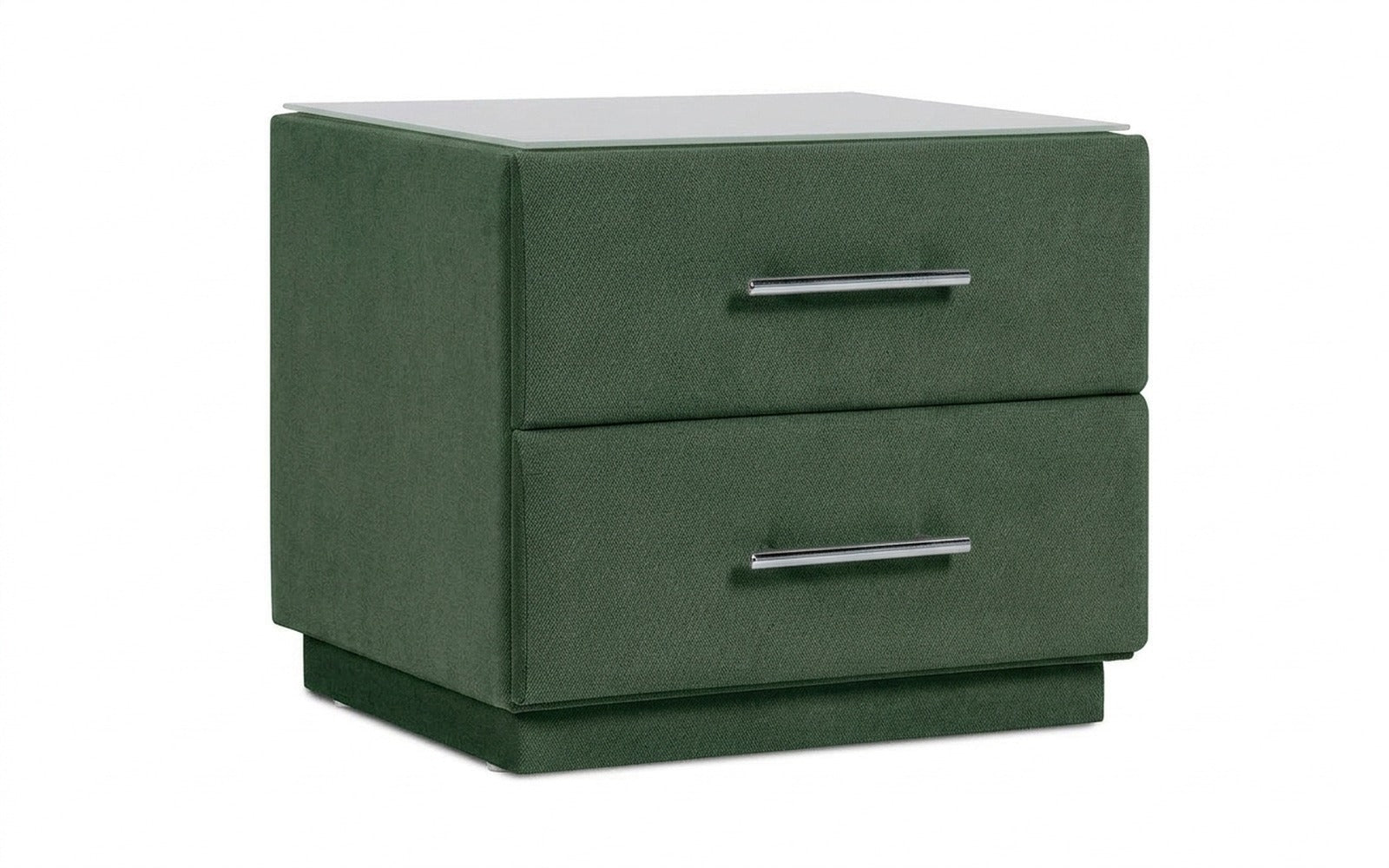 Marco nightstand in Royal I Field fabric, product photo on white background