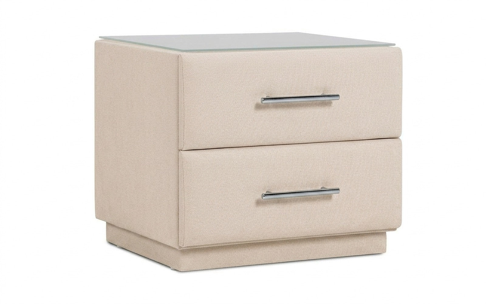 Marco nightstand in Royal I Plombir fabric, product photo on white background