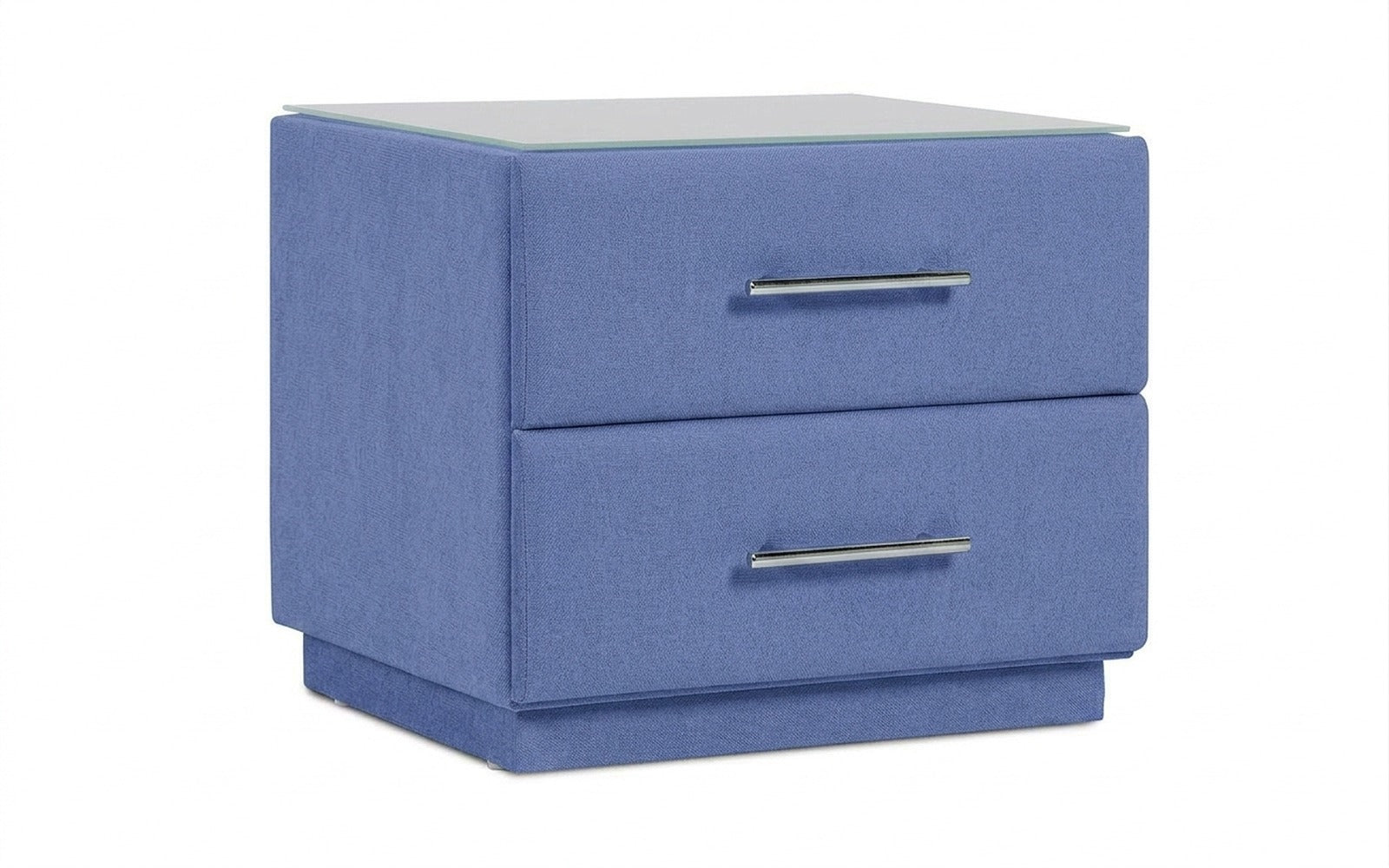 Marco nightstand in Velutto 48 fabric, product photo on white background