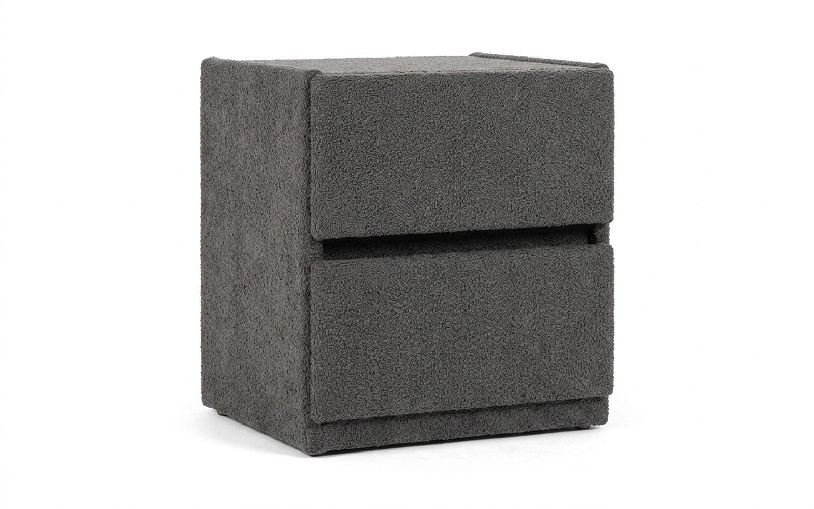 Oscar nightstand in Alaska 30 fabric, product photo on white background