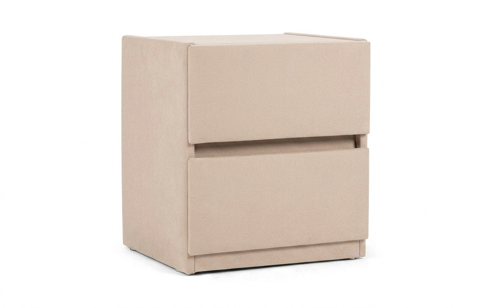 Oscar nightstand in Balance 130 fabric, product photo on white background
