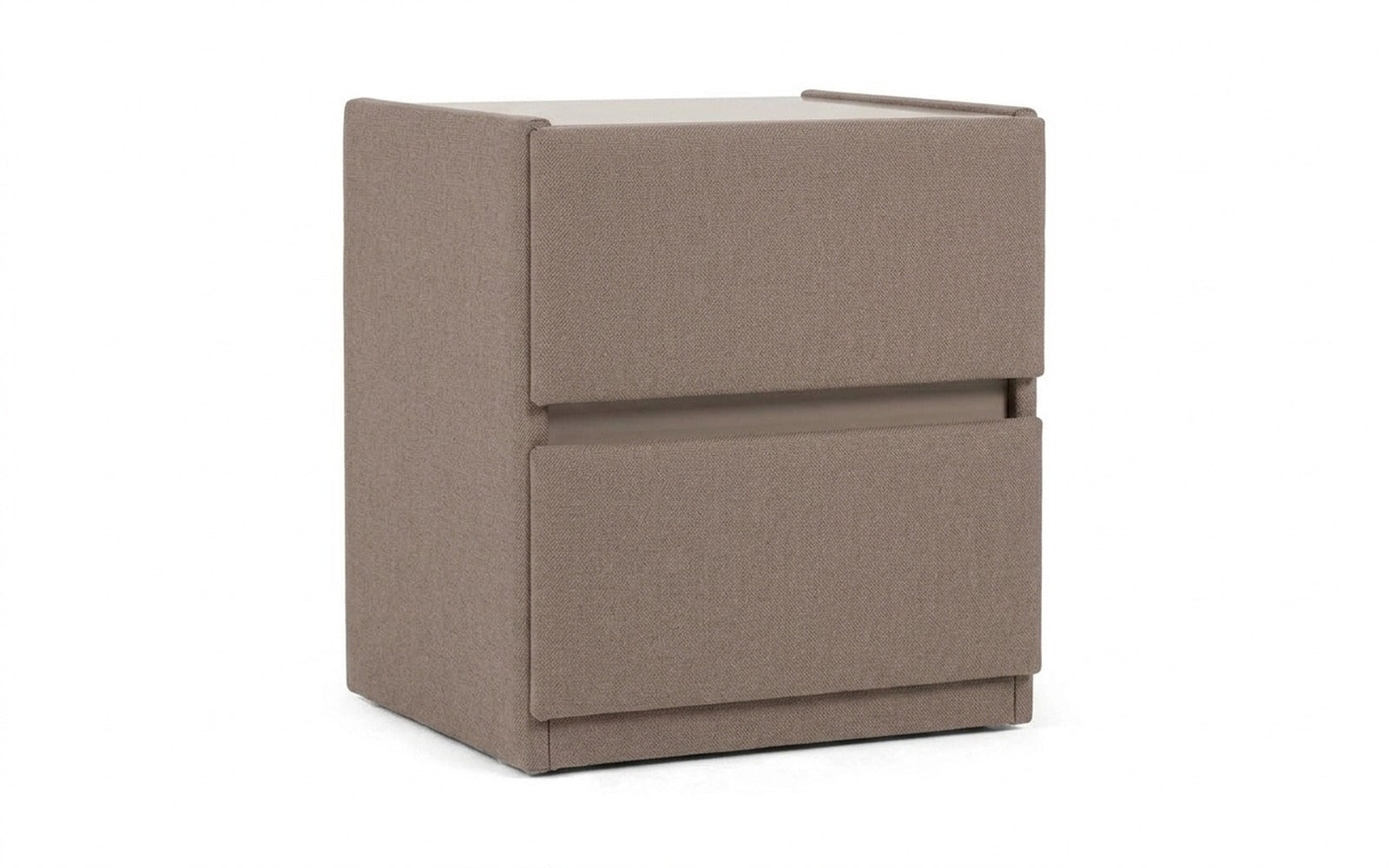 Oscar nightstand in Balance 290 fabric, product photo on white background