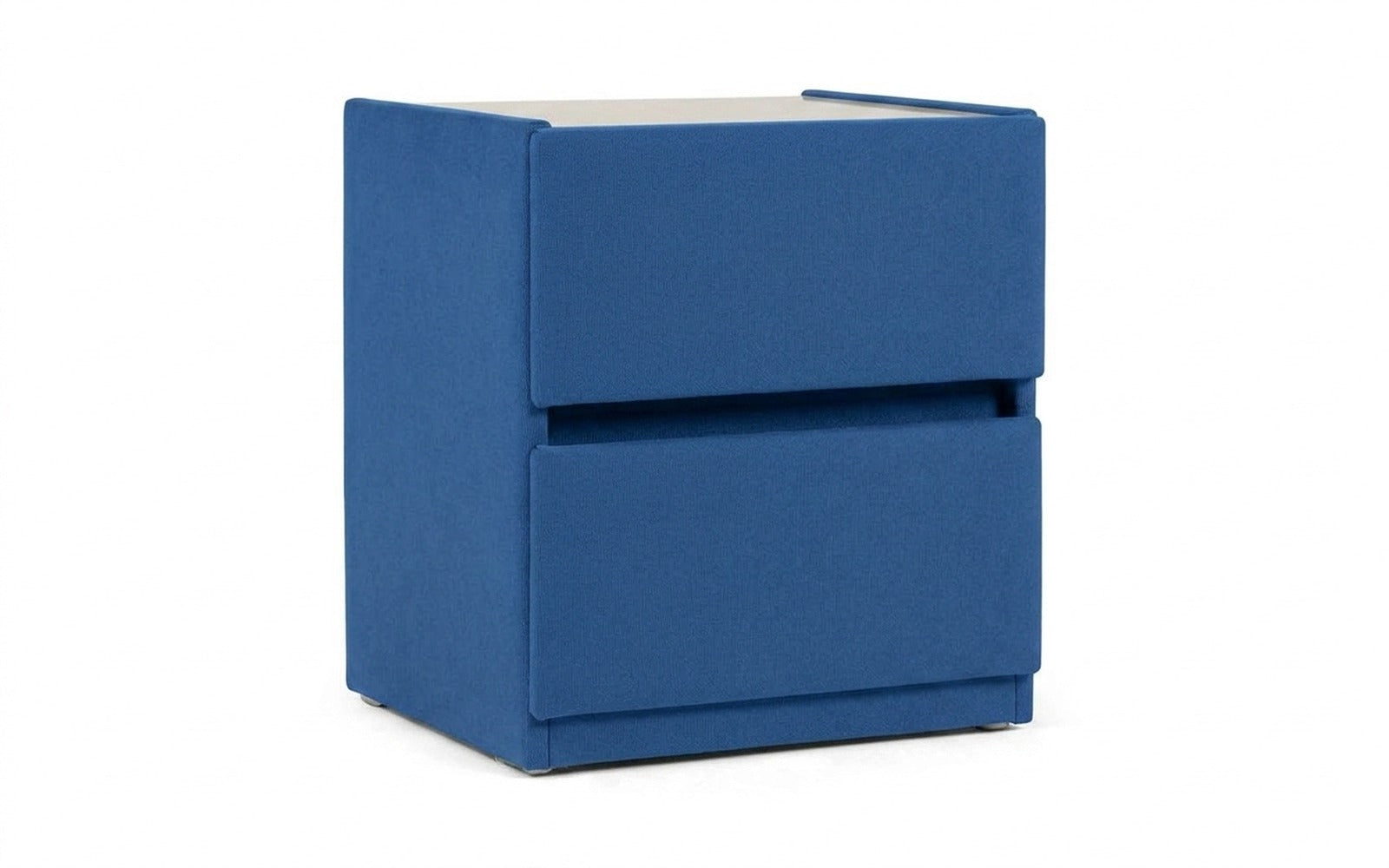 Oscar nightstand in Balance 784 fabric, product photo on white background